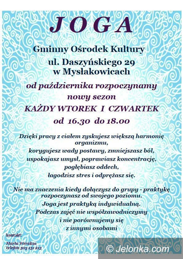 Mysłakowice: Joga w mysłakowickim GOK–u