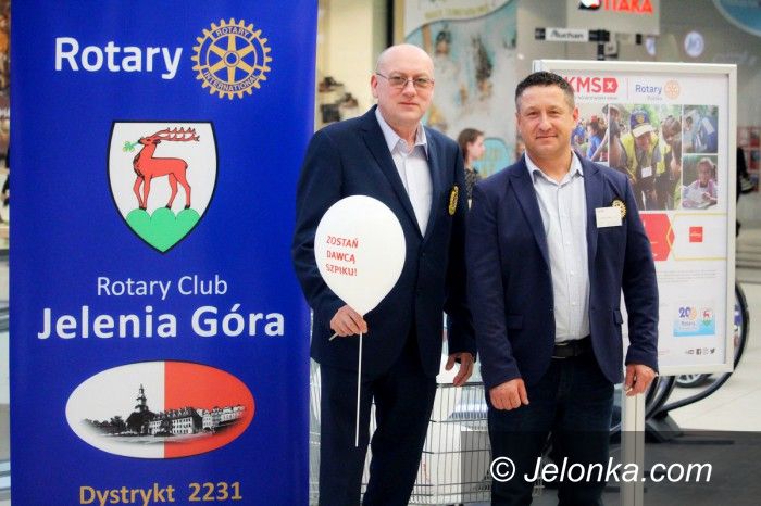 Jelenia Góra: Rotarianie podsumowali akcję z DKMS