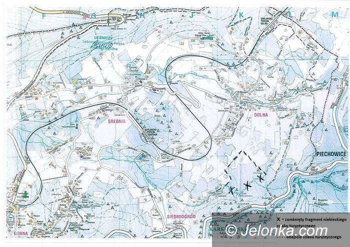 Region: Leśnicy zamykają fragment szlaku