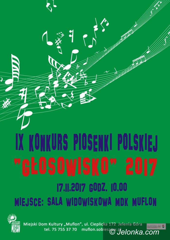 Jelenia Góra: IX Konkurs Piosenki Polskiej „Głosowisko” 2017