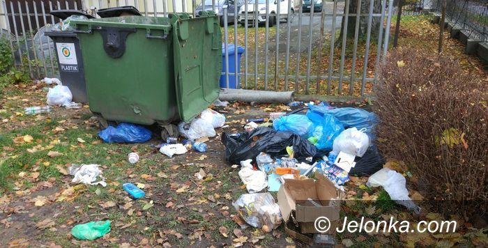 Jelenia Góra: Czytelnik: Niechlujstwo wywożących śmieci
