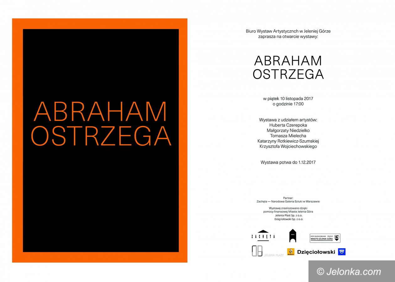 Jelenia Góra: Abraham Ostrzega w BWA