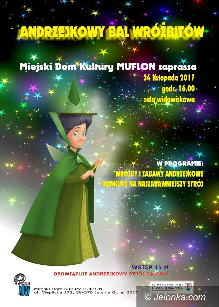 Jelenia Góra: Andrzejkowy Bal Wróżbitów  w MDK „Muflon”