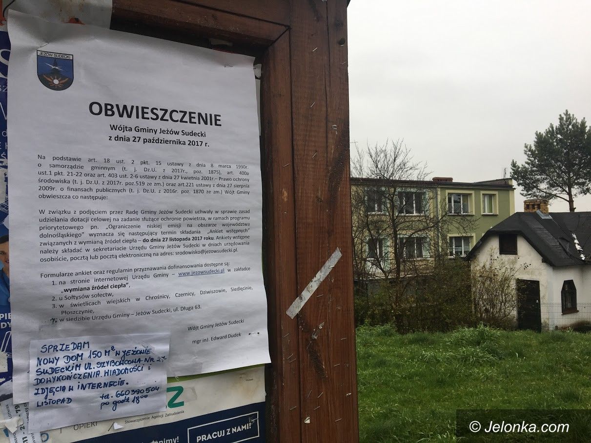 Jeżów Sudecki: Chcesz wymienić źródło ciepła? Pośpiesz się!