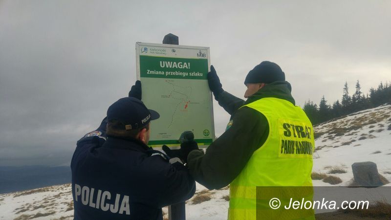 Region: Wspólne patrole w górach policji i strażników KPN