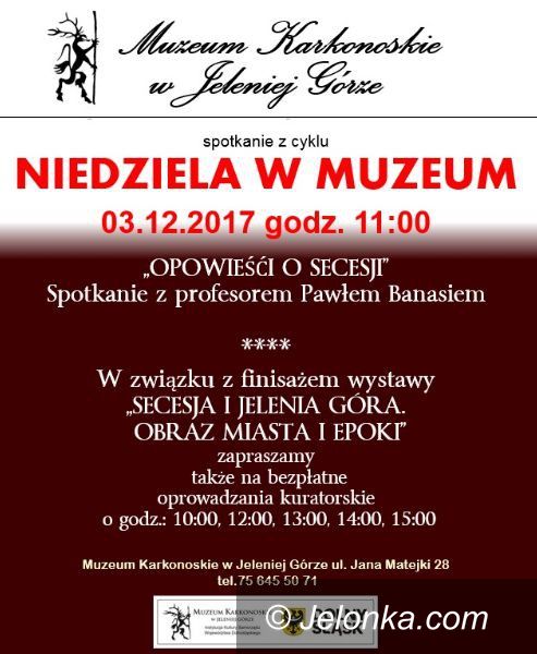 Jelenia Góra: Opowieści o secesji jutro w muzeum
