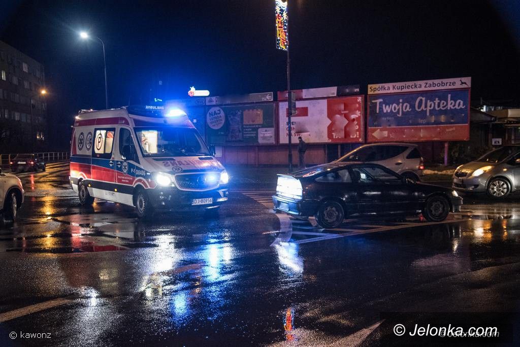 Jelenia Góra: Potrącenie na przejściu dla pieszych przy rondzie