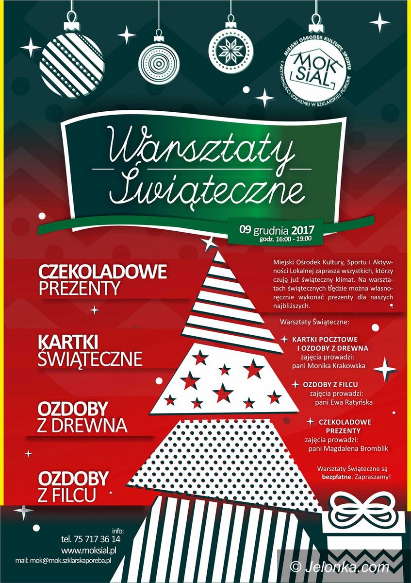 Szklarska Poręba: Świąteczne warsztaty pod Szrenicą