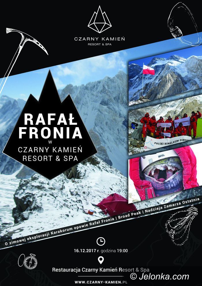 Szklarska Poręba: Rafał Fronia opowie o wyprawie w Karakorum