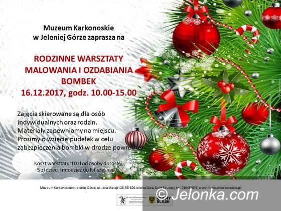 Jelenia Góra: Rodzinne warsztaty bożonarodzeniowe