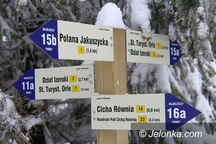Polana Jakuszycka: Nowe oznakowania tras w Jakuszycach