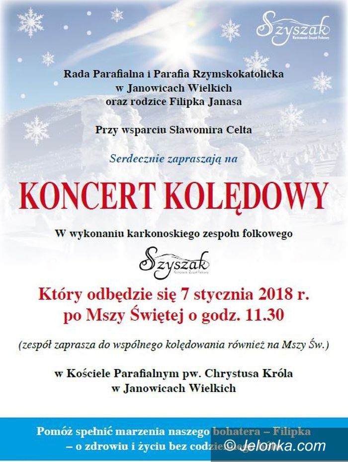Janowice Wielkie: „Szyszak” zagra dla Filipka