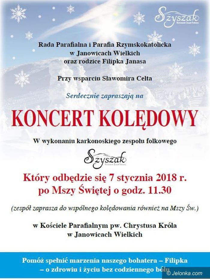 Janowice Wielkie: „Szyszak” zagra dla Filipka
