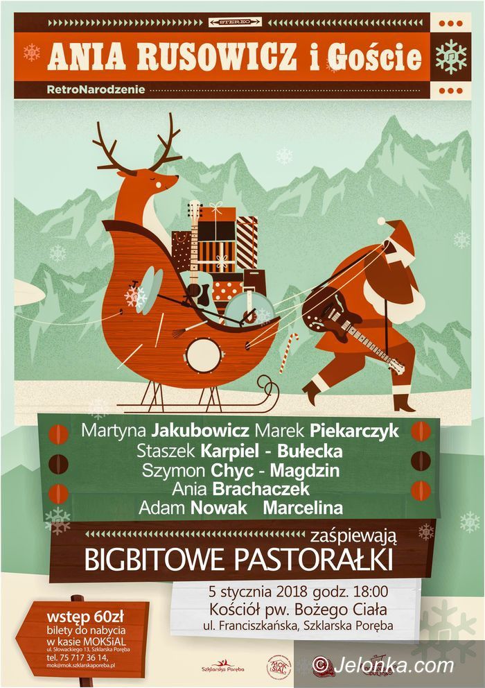 Szklarska Poręba: Big–bitowe pastorałki pod Szrenicą