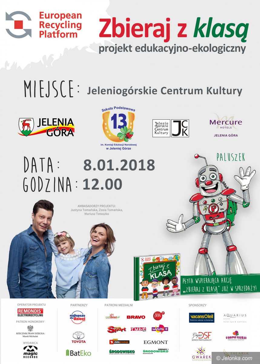 Jelenia Góra: Spektakl muzyczno–edukacyjny dla ekologii