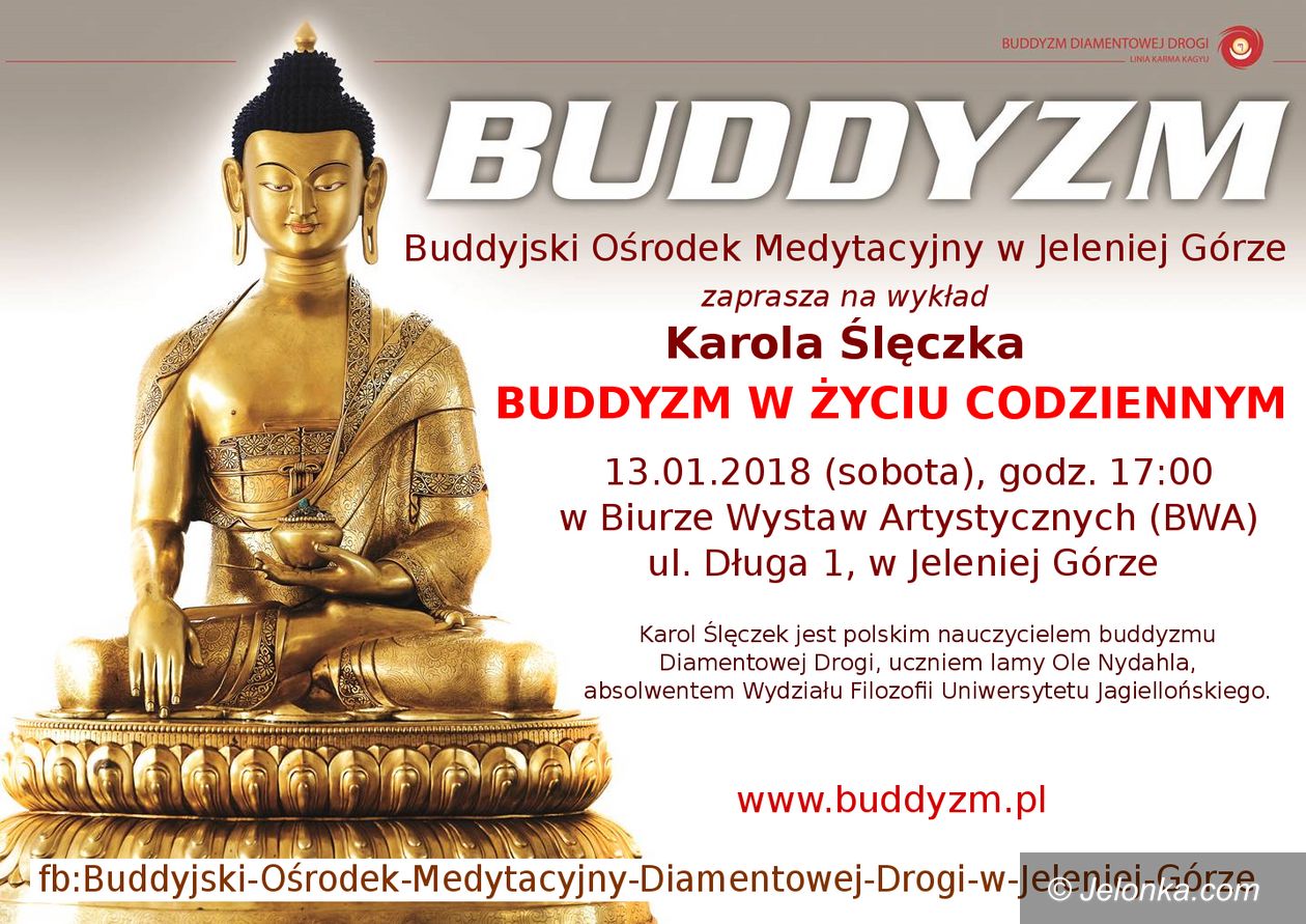 Jelenia Góra: Buddyjska filozofia w życiu codziennym – wykład