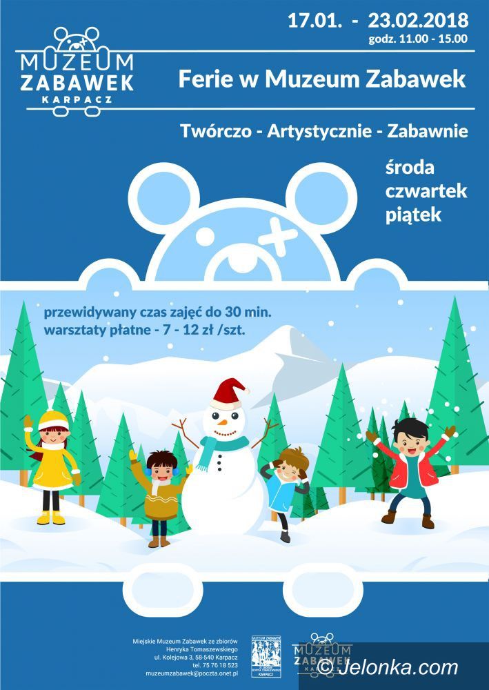 Karpacz: Ferie w Muzeum Zabawek