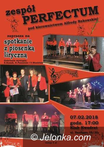 Jelenia Góra: Spotkanie z piosenką liryczną w “Kwadracie”