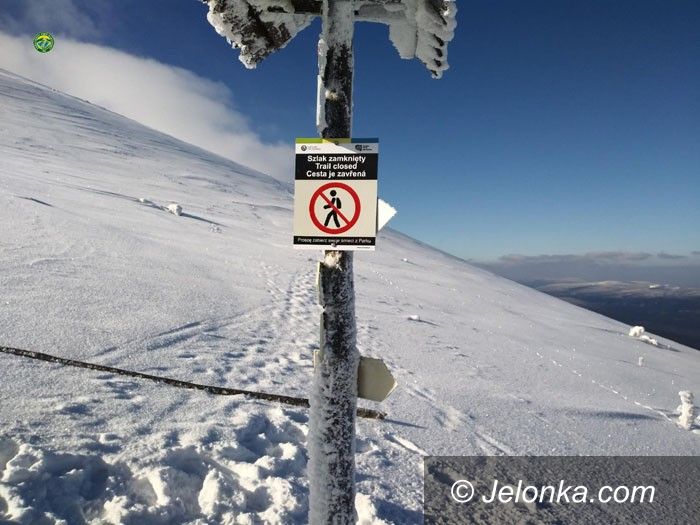 Region: Zamknięty szlak w rejonie Wielkiego Szyszaka