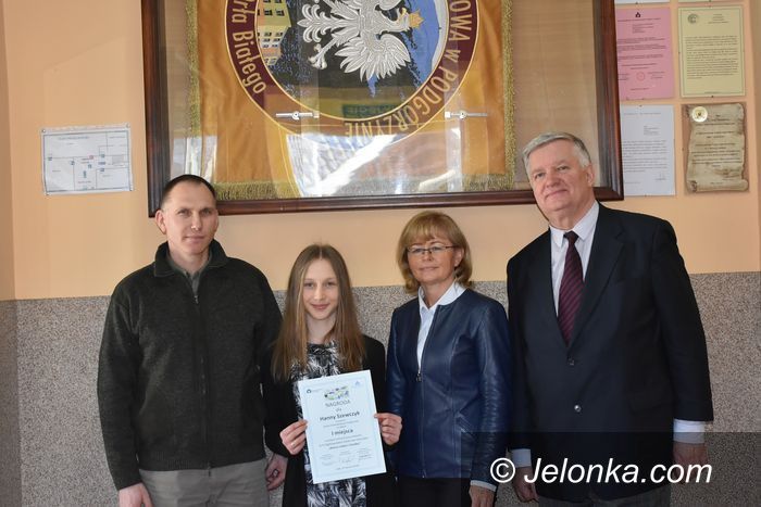 Podgórzyn: Hania Szewczyk wygrała konkurs literacki
