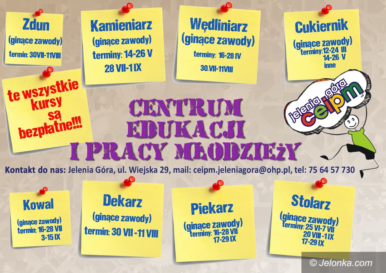 Jelenia Góra: Ginące zawody – podnieś swoje kwalifikacje
