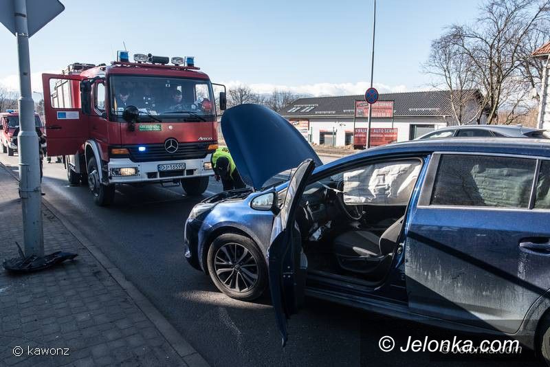 Jelenia Góra: Znowu kolizja na ulicy Wolności