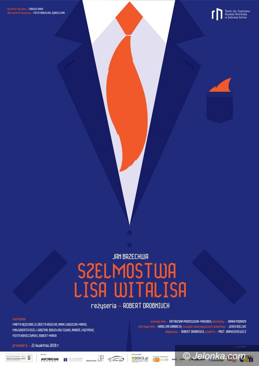 Jelenia Góra: Szelmostwa lisa Witalisa w kwietniu