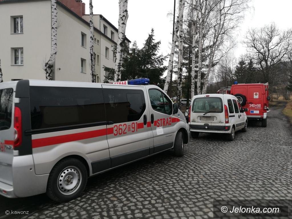Jelenia Góra: Ewakuacja przy Spółdzielczej