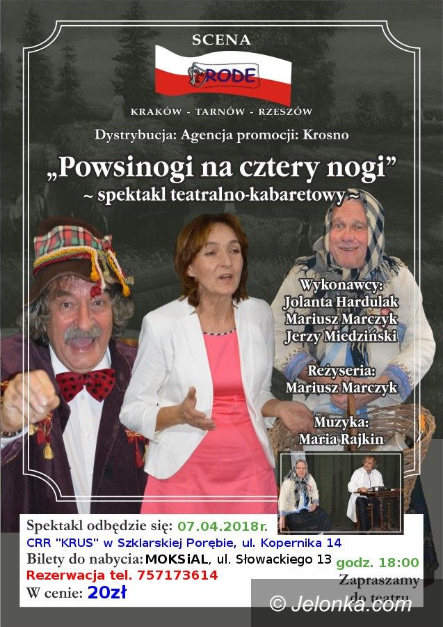 Szklarska Poręba: Spektakl teatralno – kabaretowy w stylu retro