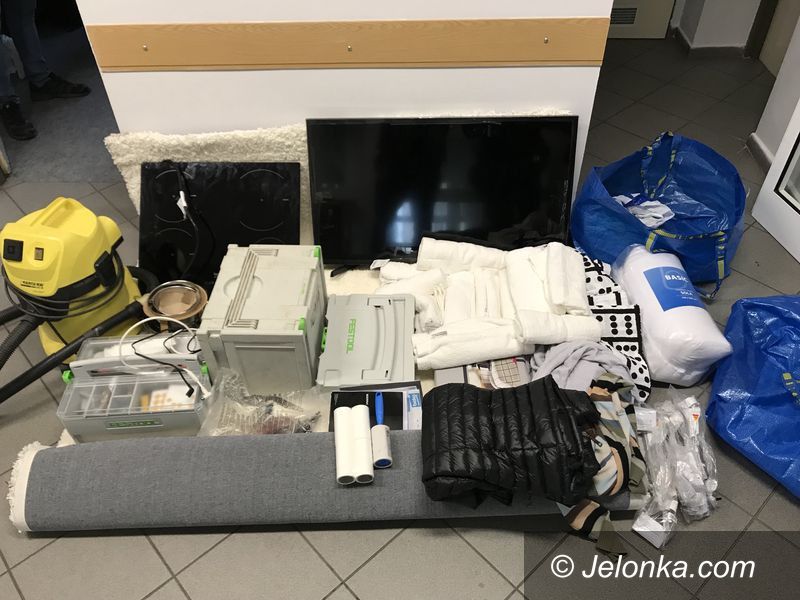 Jelenia Góra: Złodzieje zatrzymani, łup odzyskany