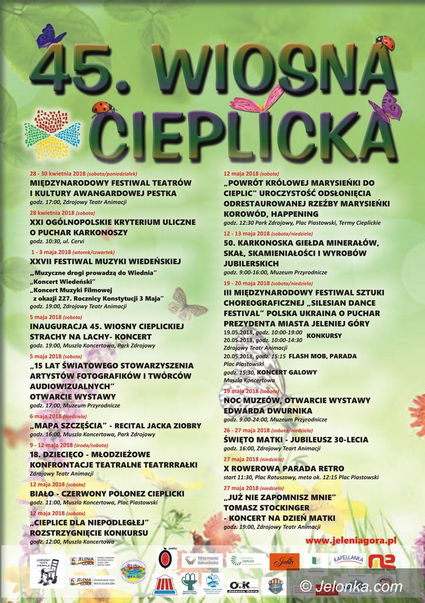 Jelenia Góra: 45. Wiosna Cieplicka już niebawem