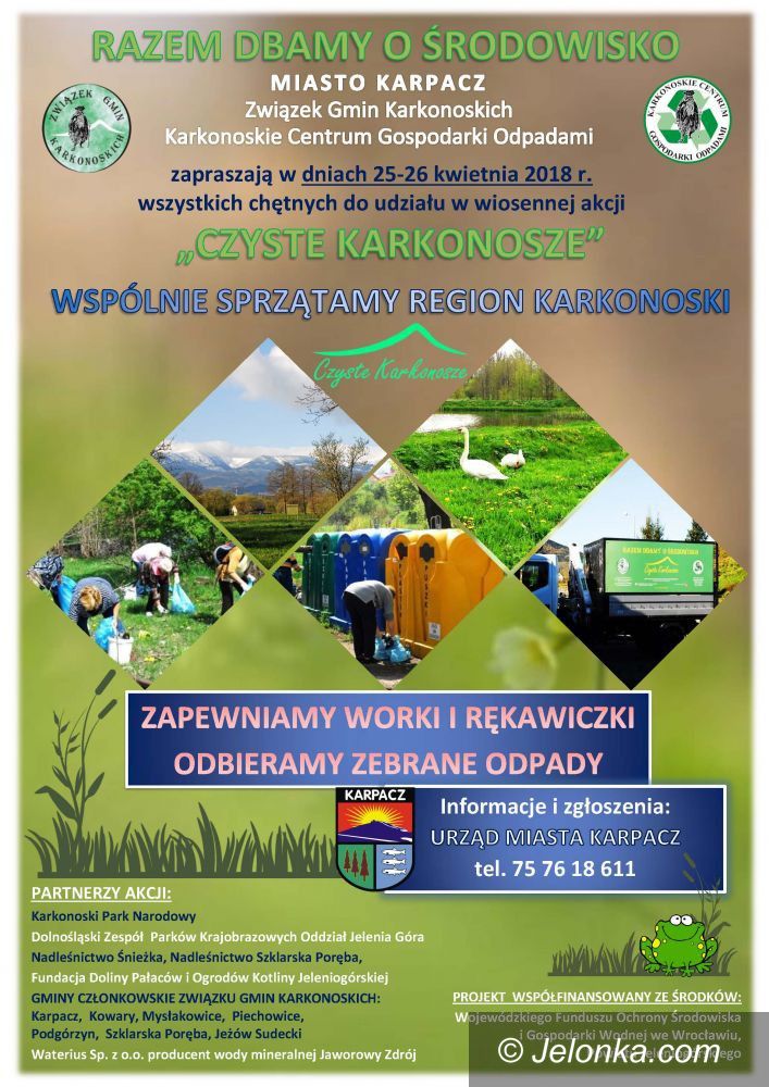 Karpacz: „Czyste Karkonosze” – sprzątanie Karpacza