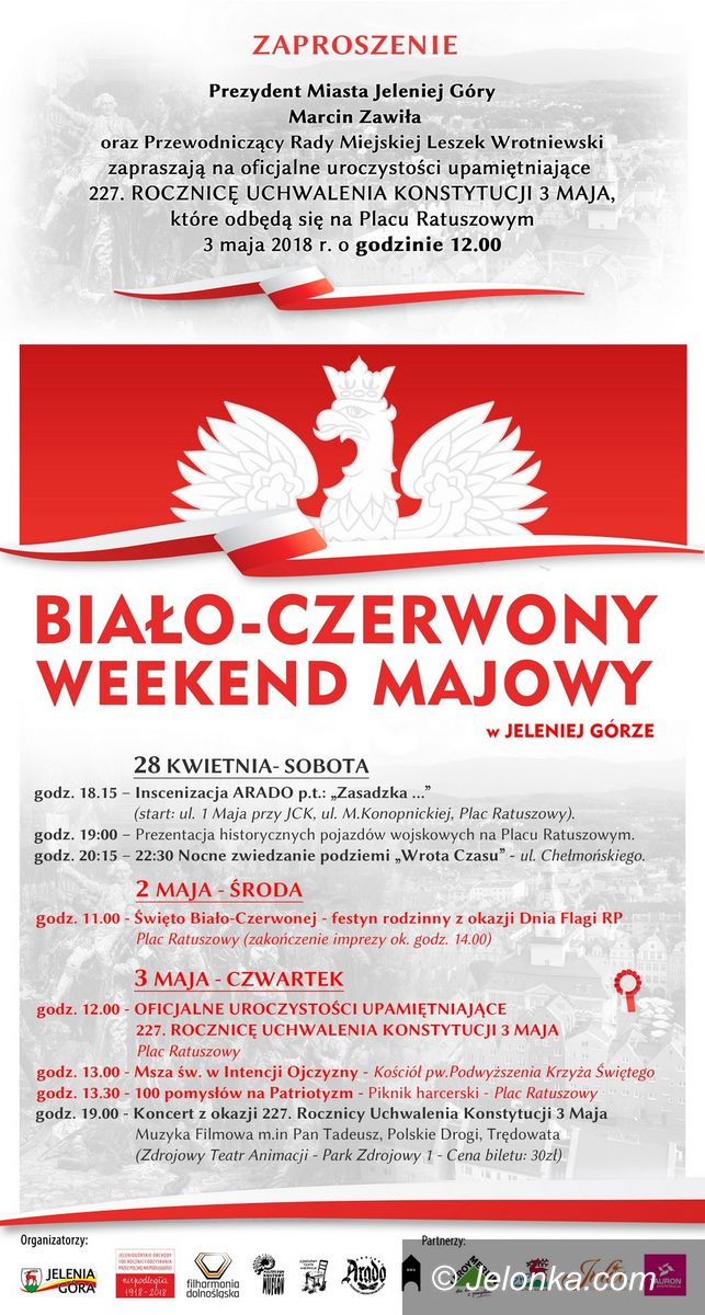 Jelenia Góra: Biało–czerwony weekend majowy