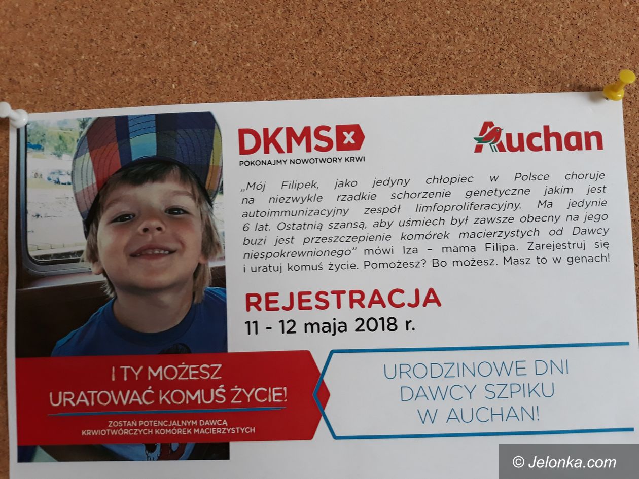 Jelenia Góra: Dołącz do dawców szpiku kostnego