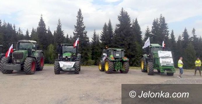 Szklarska Poręba: Protest w Jakuszycach