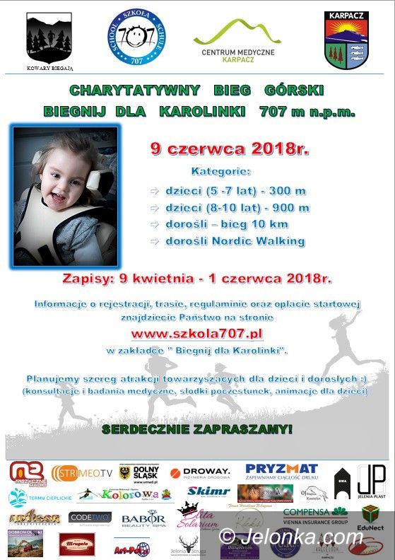 Karpacz: Pobiegnij dla Karolinki