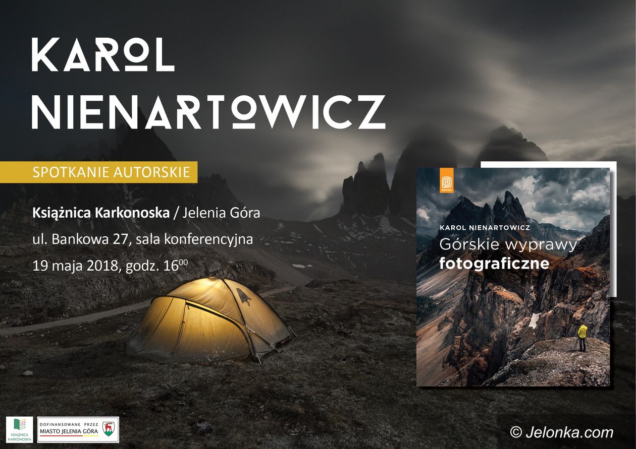 Jelenia Góra: Karol Nienartowicz w sobotę w Książnicy