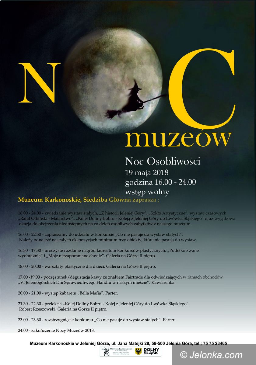 Jelenia Góra: Noc osobliwości w Muzeum Karkonoskim