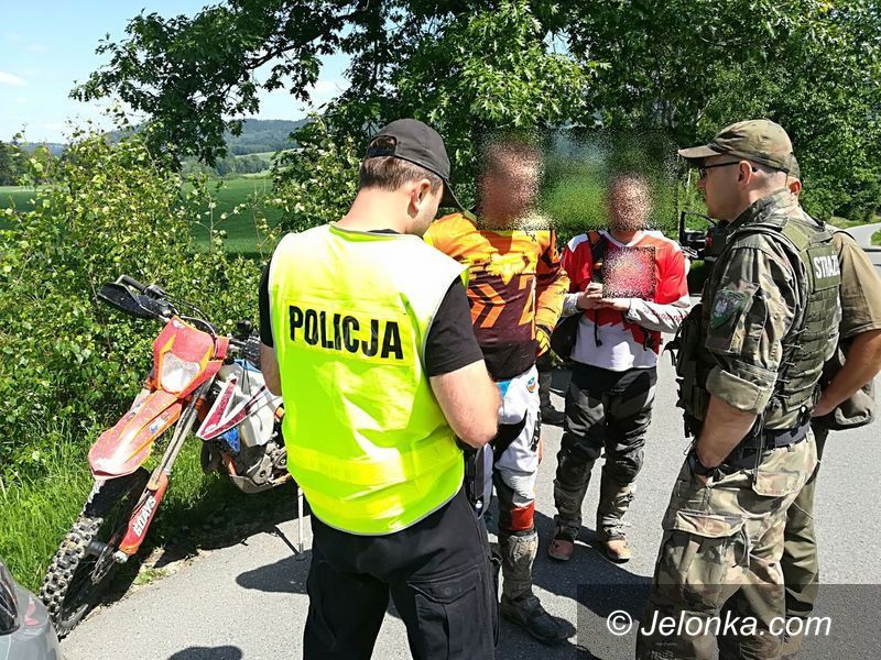 Region: Kolejni crossowcy zatrzymani w lesie