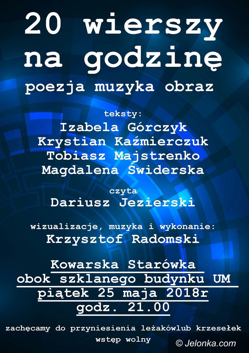 Kowary: Wieczór poezji na Kowarskiej Starówce