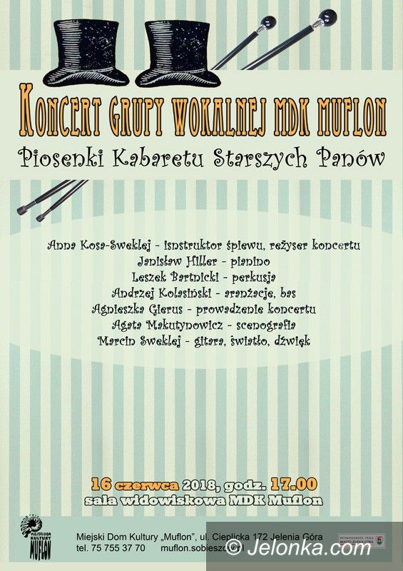 Jelenia Góra: „Starsi Panowie” – koncert w Muflonie