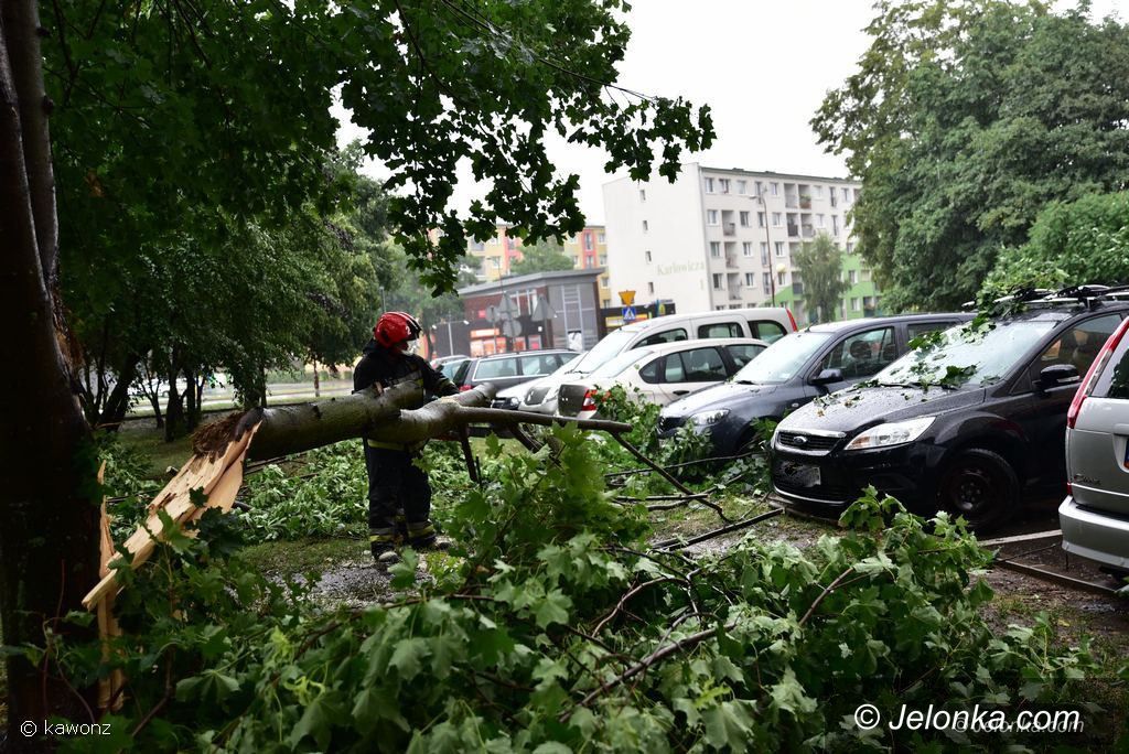 Jelenia Góra: Są szkody po ulewie