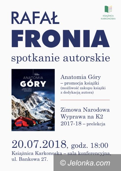 Jelenia Góra: Spotkanie z Rafałem Fronią