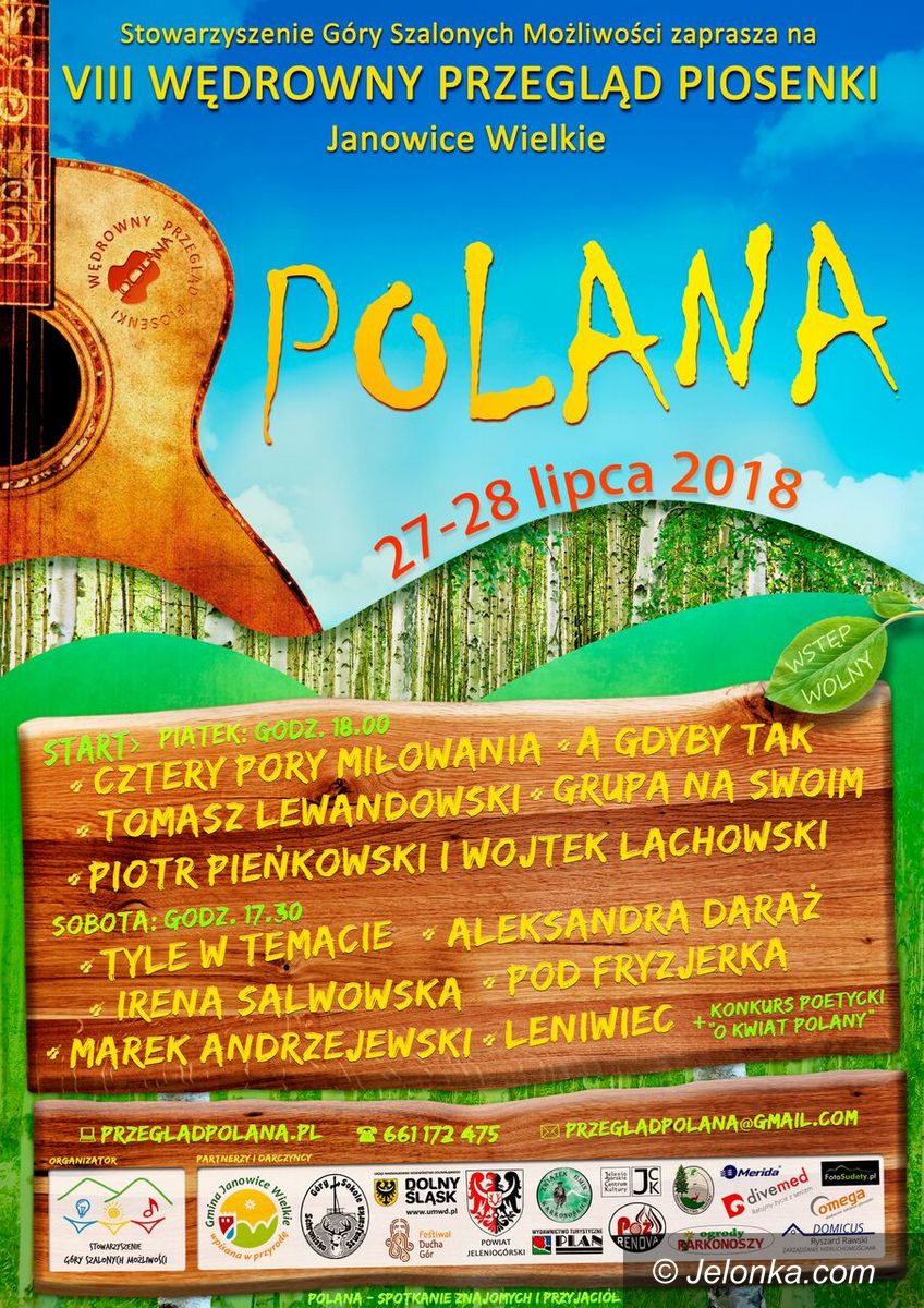 Janowice Wielkie: W weekend granie na janowickiej „Polanie”