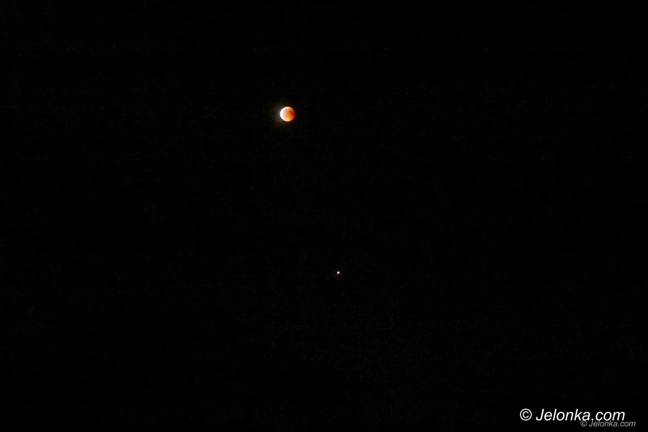 Jelenia Góra: Zaćmienie Księżyca i... Mars w opozycji