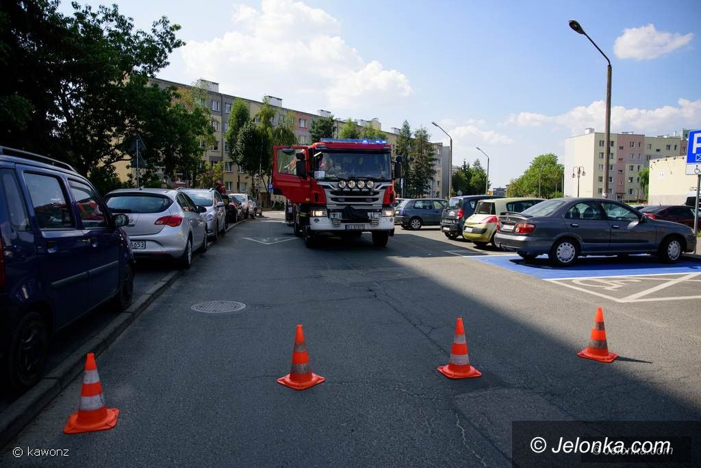 Jelenia Góra: Pożar na Elsnera
