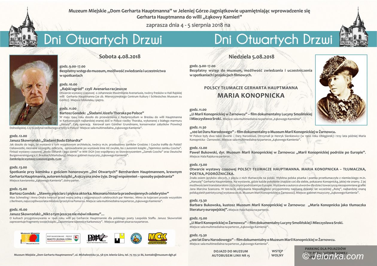Jelenia Góra: Otwarte drzwi w domu noblisty