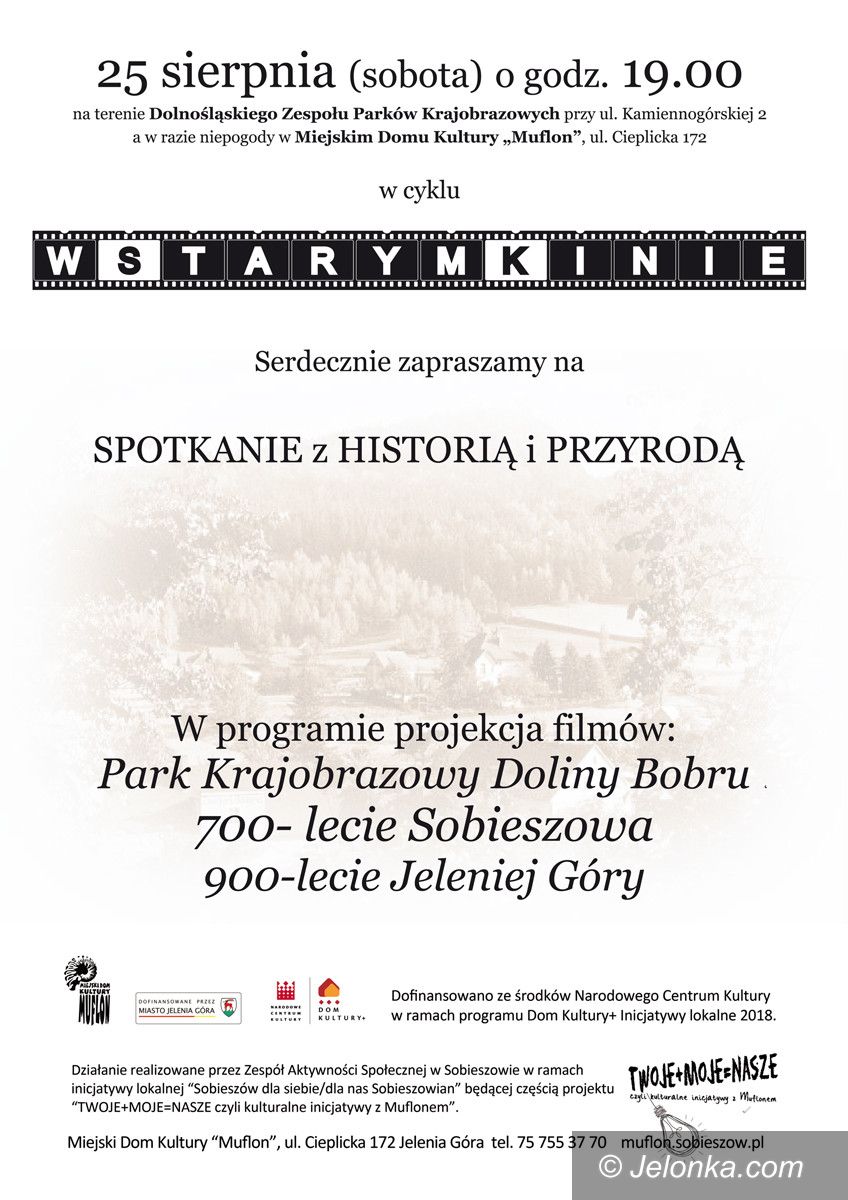 Jelenia Góra: Seans „W starym kinie” w Sobieszowie
