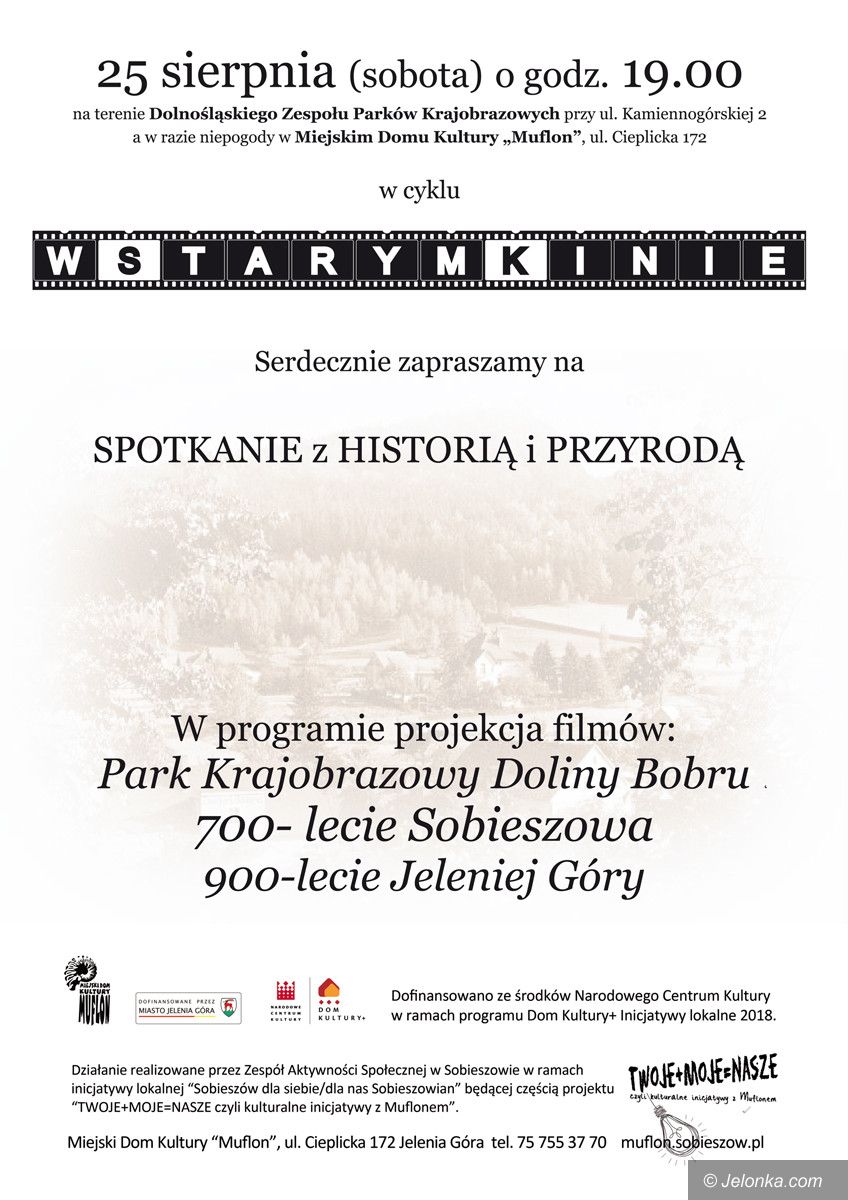 Jelenia Góra: Seans „W starym kinie” w Sobieszowie