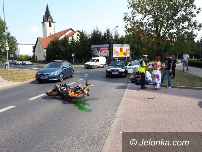 Jelenia Góra: Kolizja na Kiepury